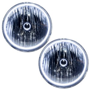 Jeep Wrangler Headlight Halo Kit - ORACLE Lighting - LED - White - `07-`17